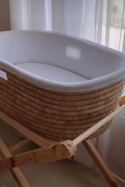 Moses basket fitted Lycra Liner