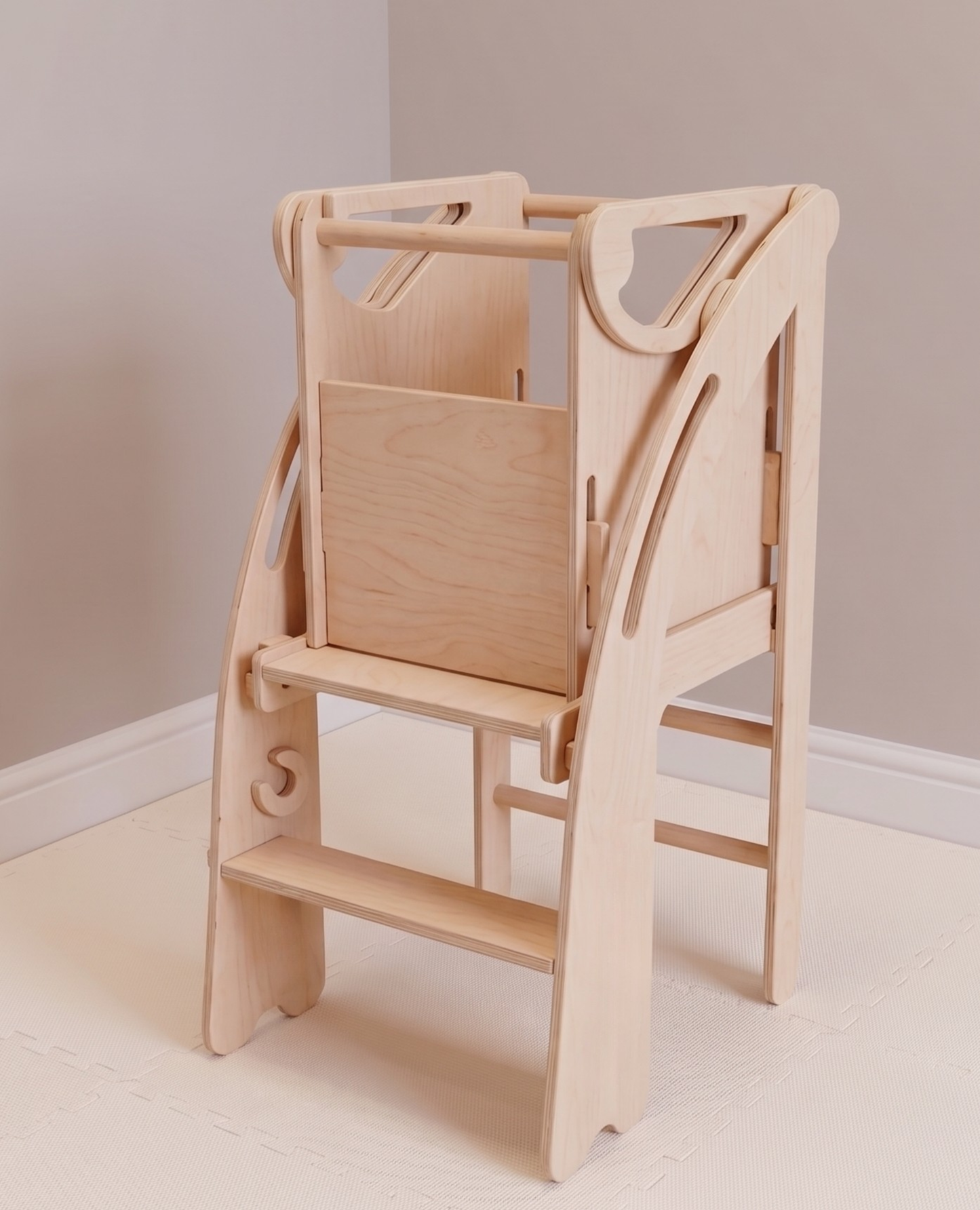 Montessori-Inspired Baltic Birchwood Learning Tower