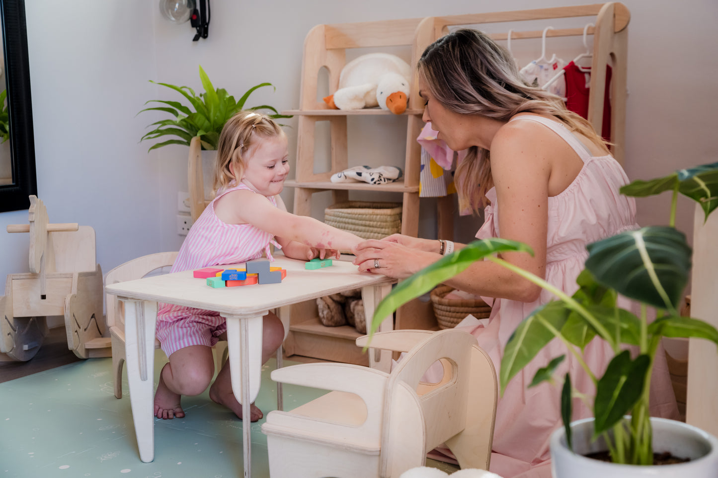 Montessori-Inspired Table and Chairs