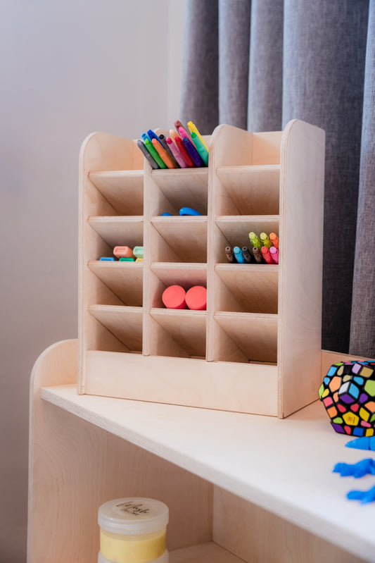 Baltic Birchwood Pencil Organiser