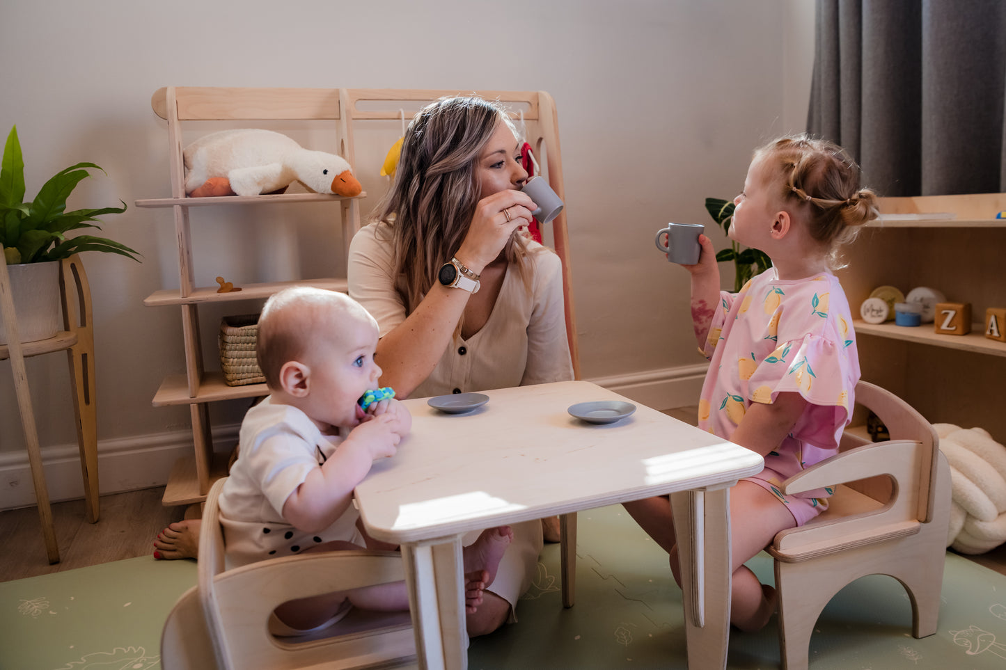 Montessori-Inspired Table and Chairs