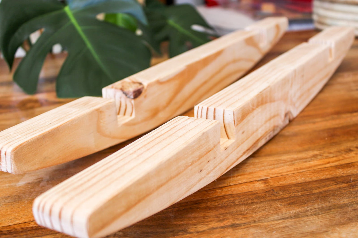 Wooden Stand and Rocking Feet