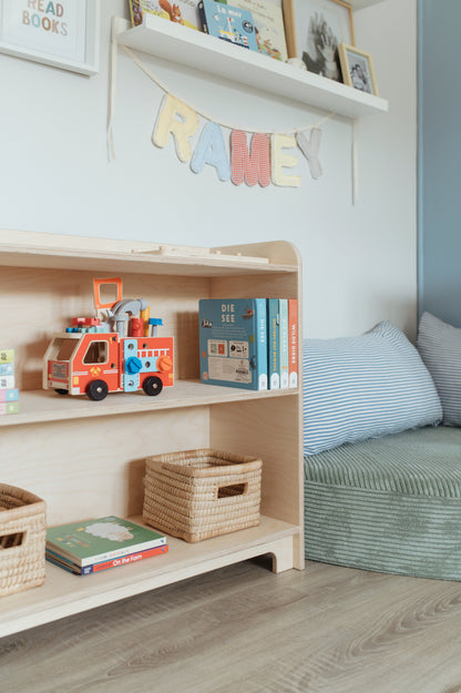 Montessori-Inspired Bookshelf