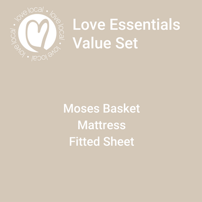 Moses Basket Essentials Value Set
