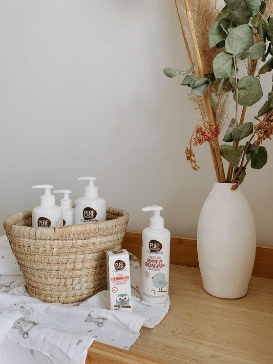 Organizing Woven Baby Basket